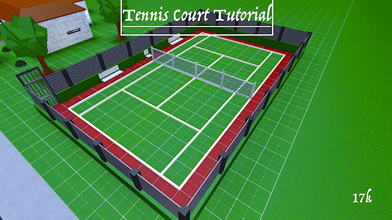 bloxburg tennis court