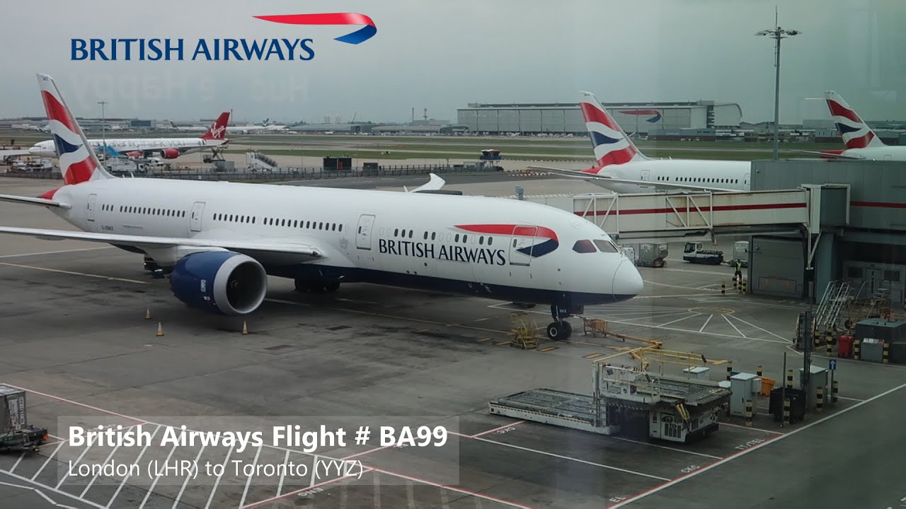 british airways delhi to toronto