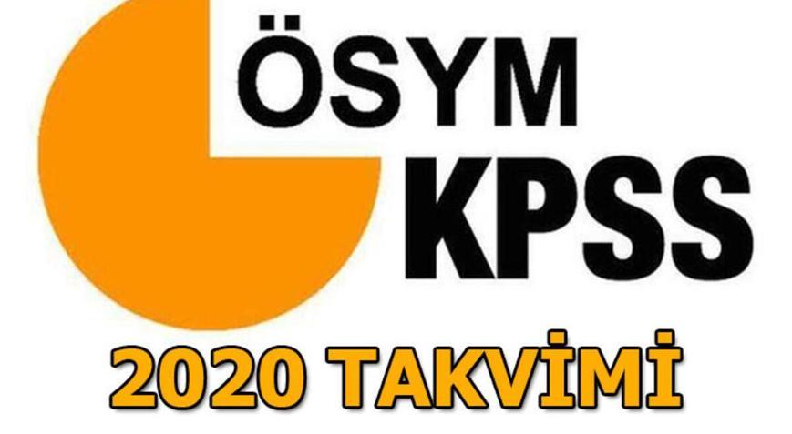 iki yıllık kpss başvuruları 2020