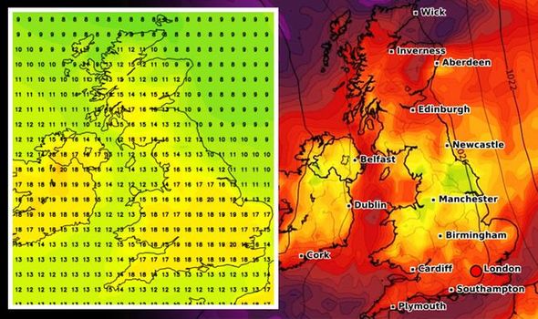 long range forecast london england