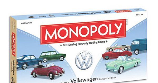 volkswagen monopoly board game