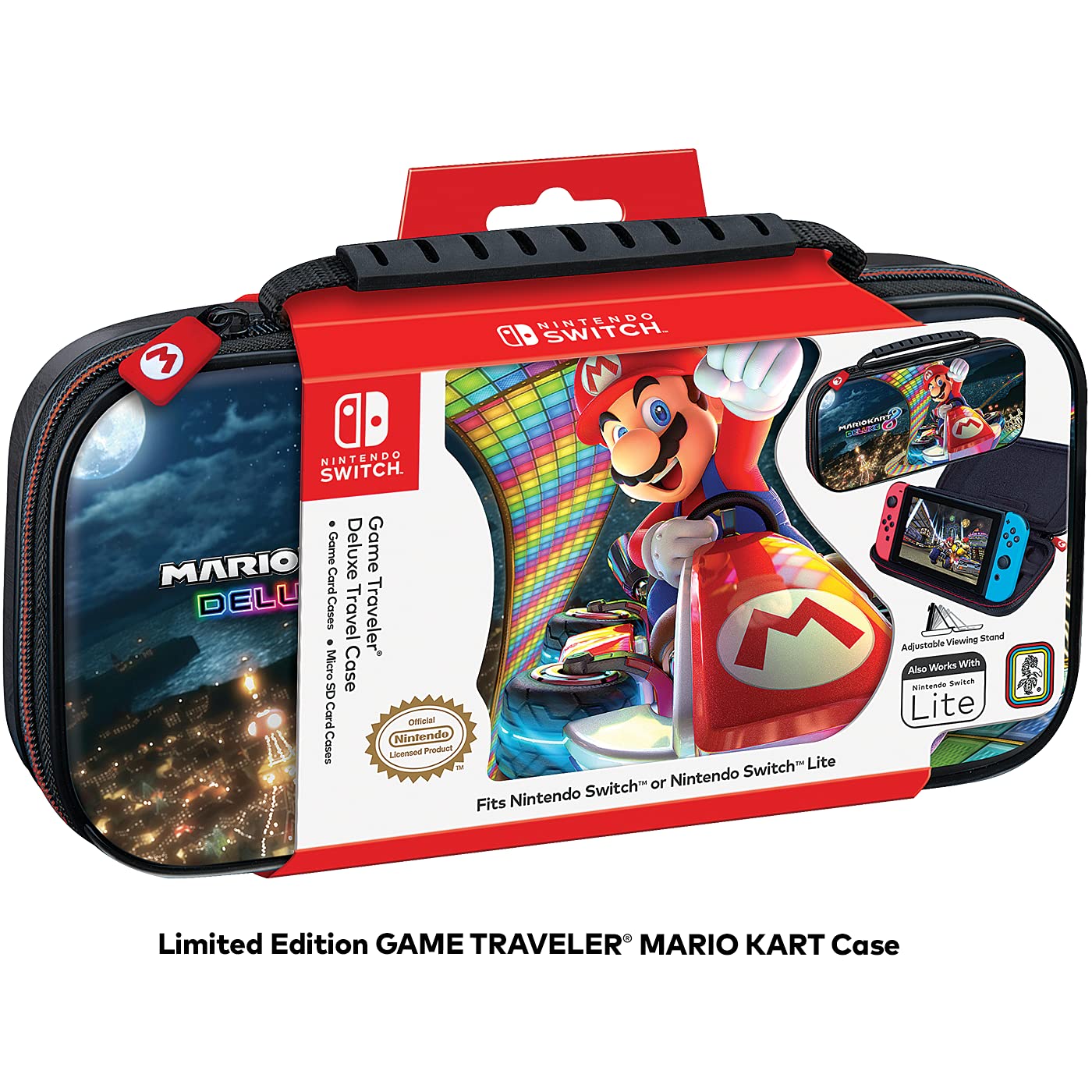 nintendo switch deluxe travel case mario kart