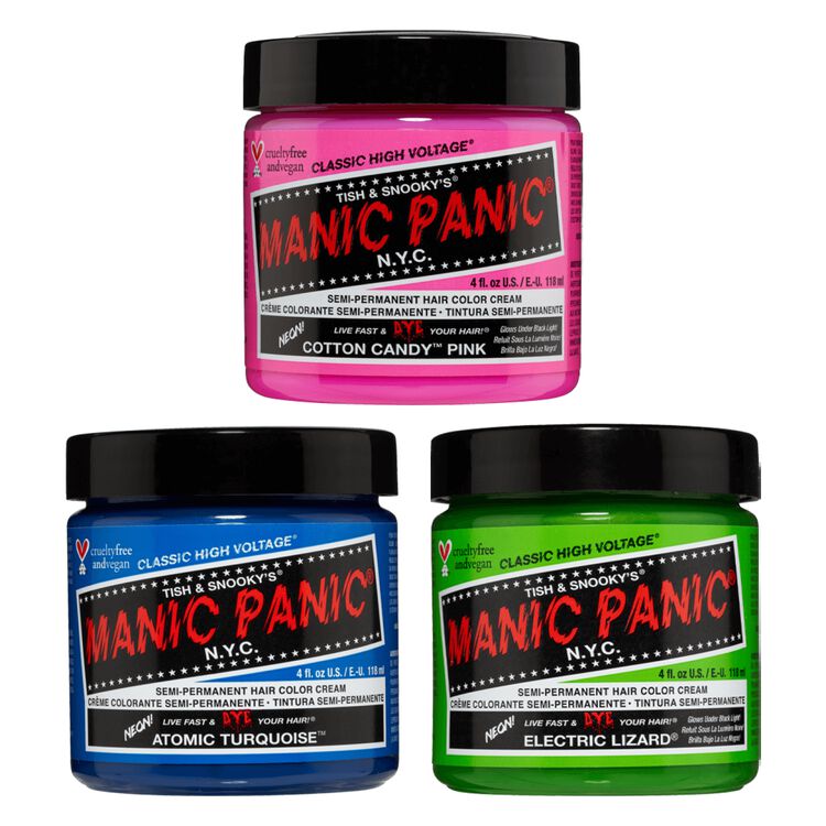 manic panic hair dye