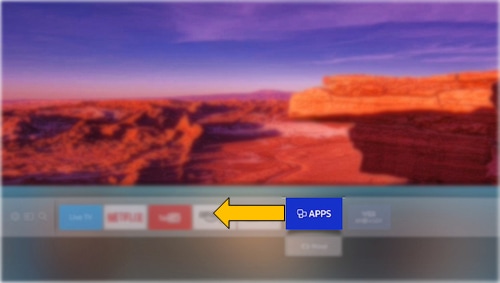 how to reorder apps on samsung tv