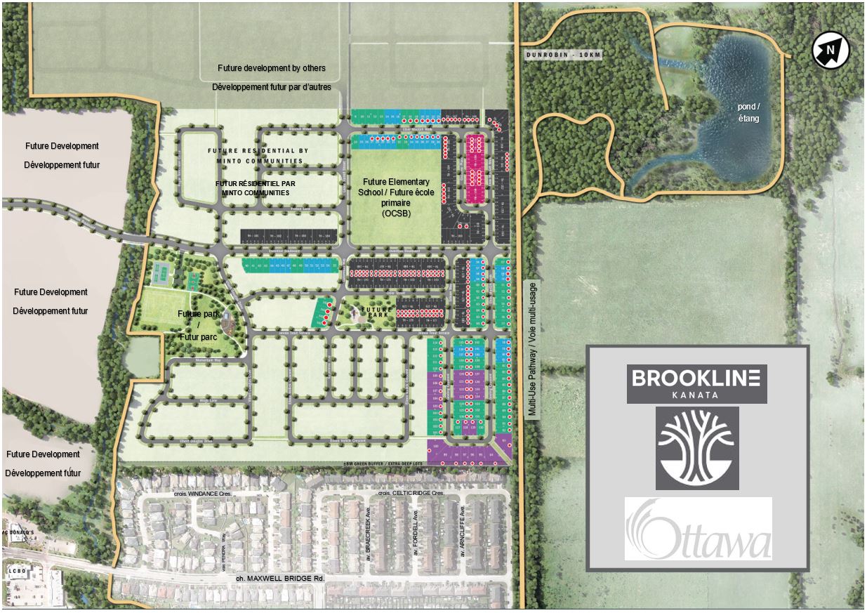 minto brookline site plan