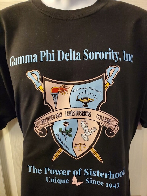 gamma phi delta sorority paraphernalia