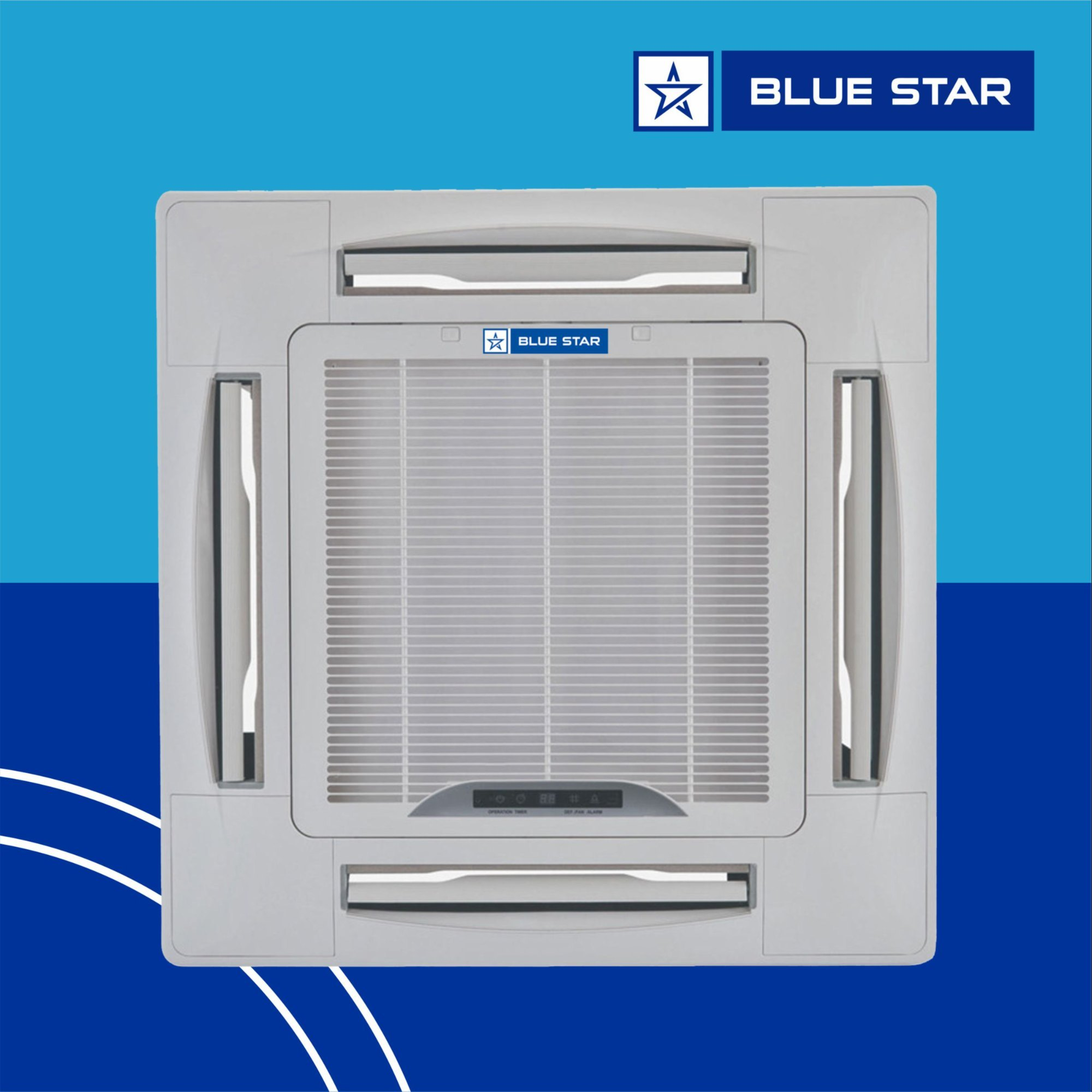 blue star cassette ac 2 ton price