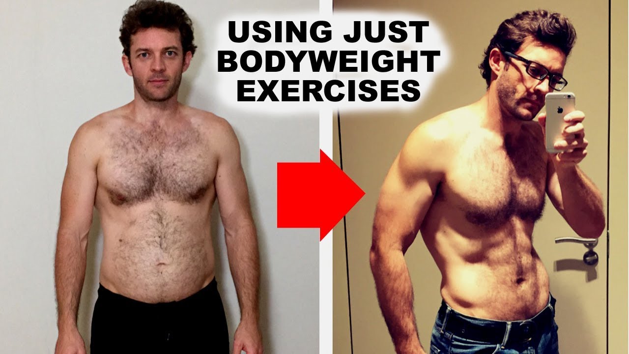 how to get ripped with bodyweight exercises