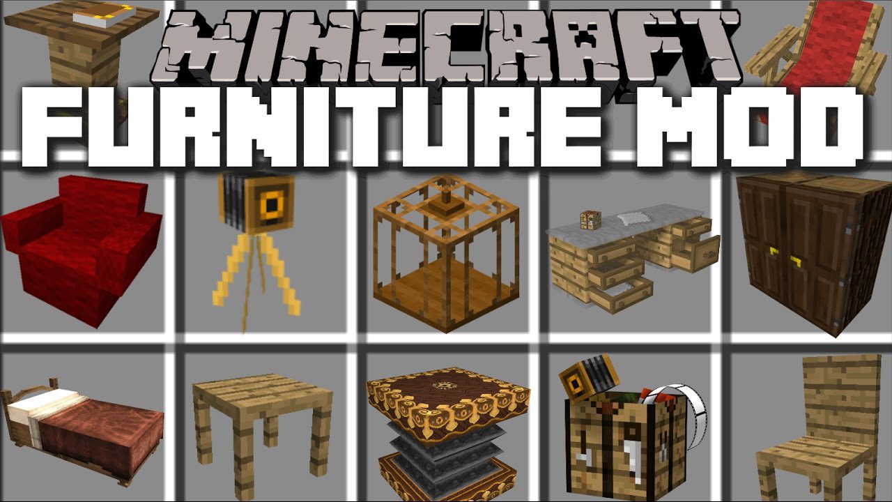 minecraft furniture mod 1.7 10