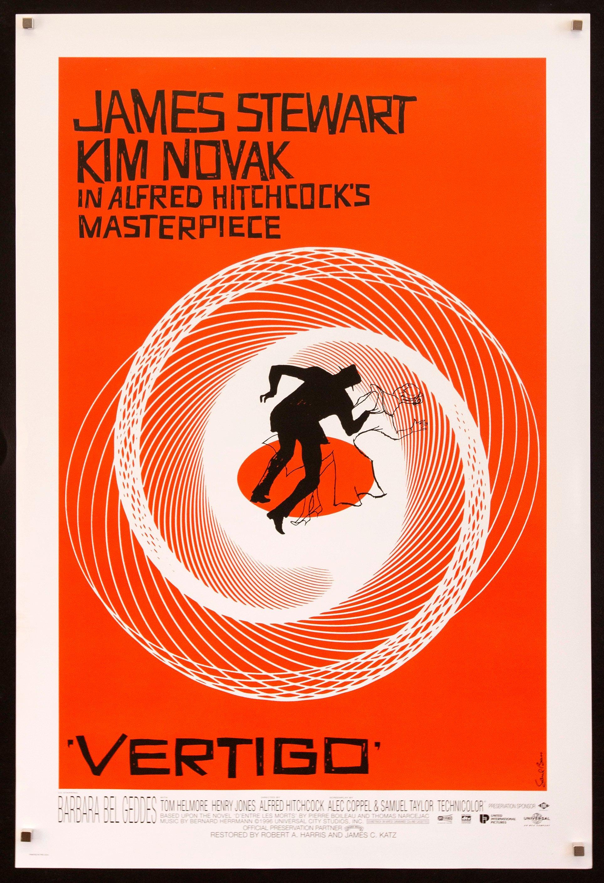 vertigo hitchcock poster