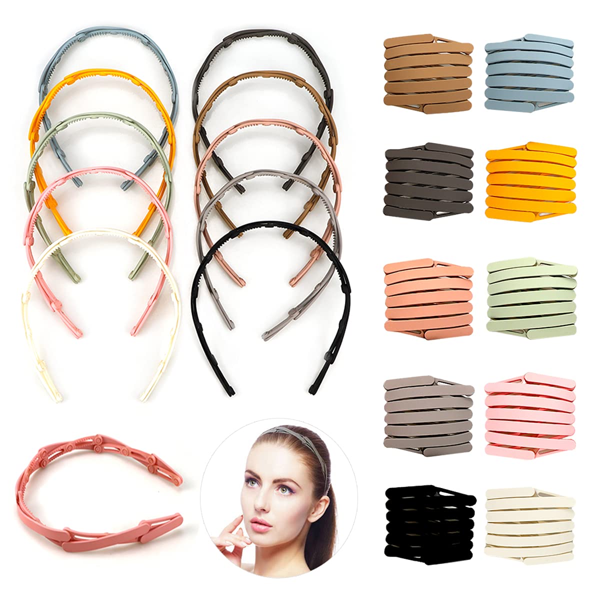 foldable hair band