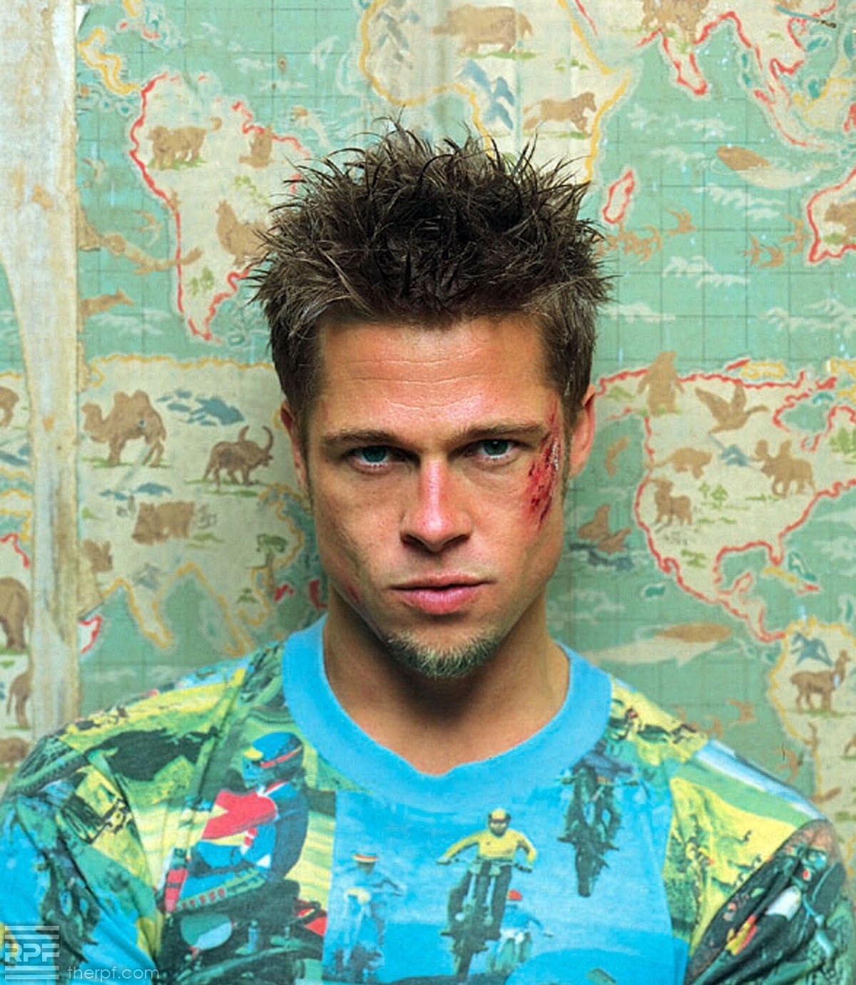 tyler durden hair