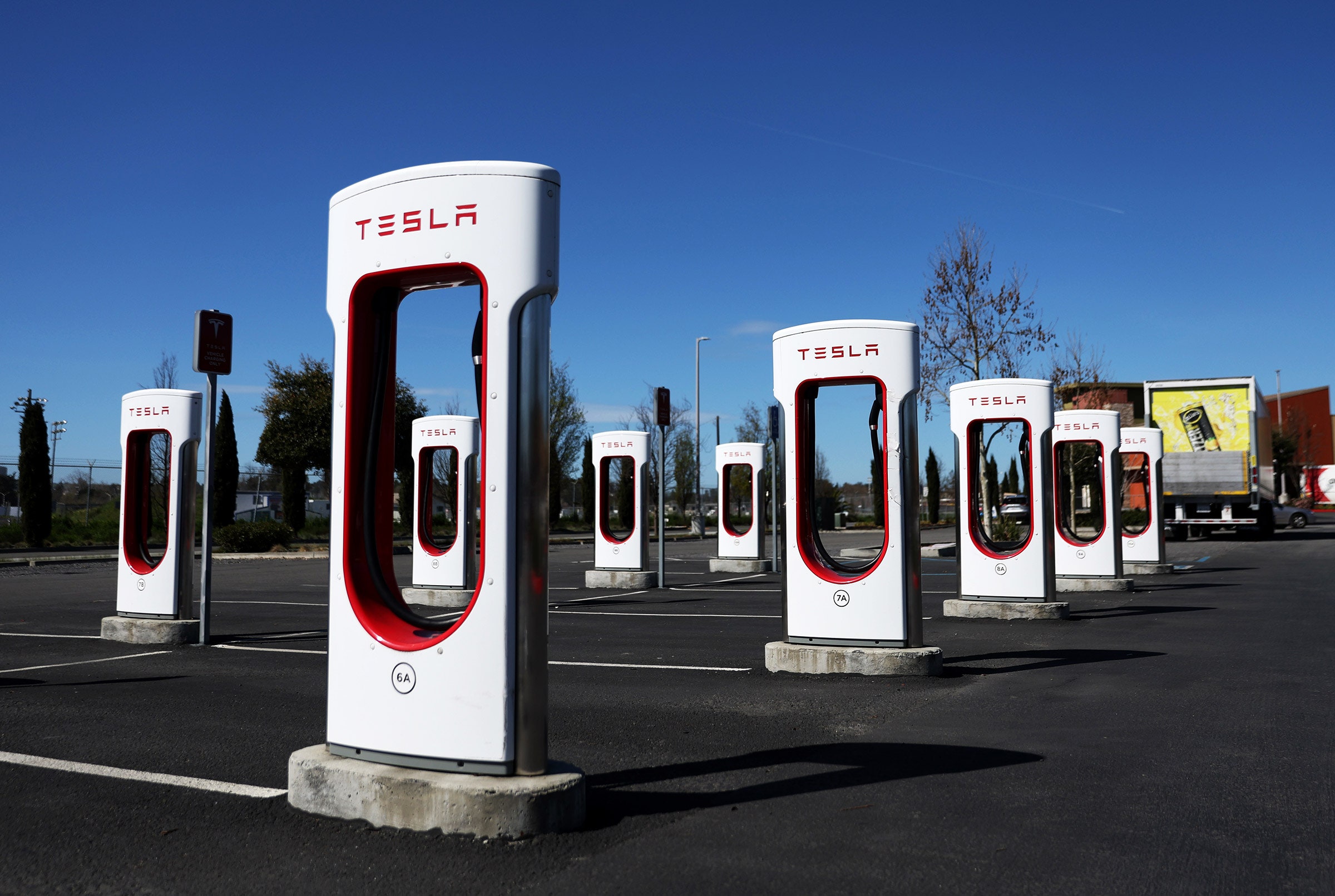 tesla superchargers near me