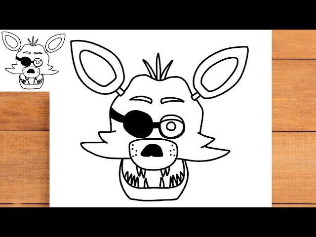 dibujos de foxy