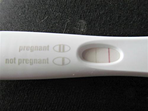 evaporation pregnancy test line