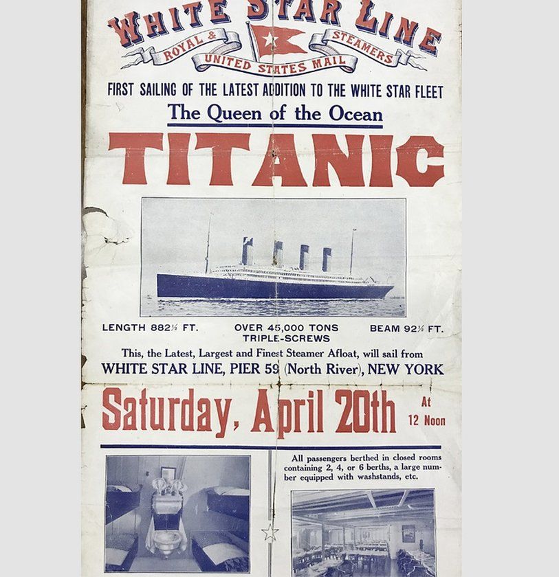 rms titanic poster