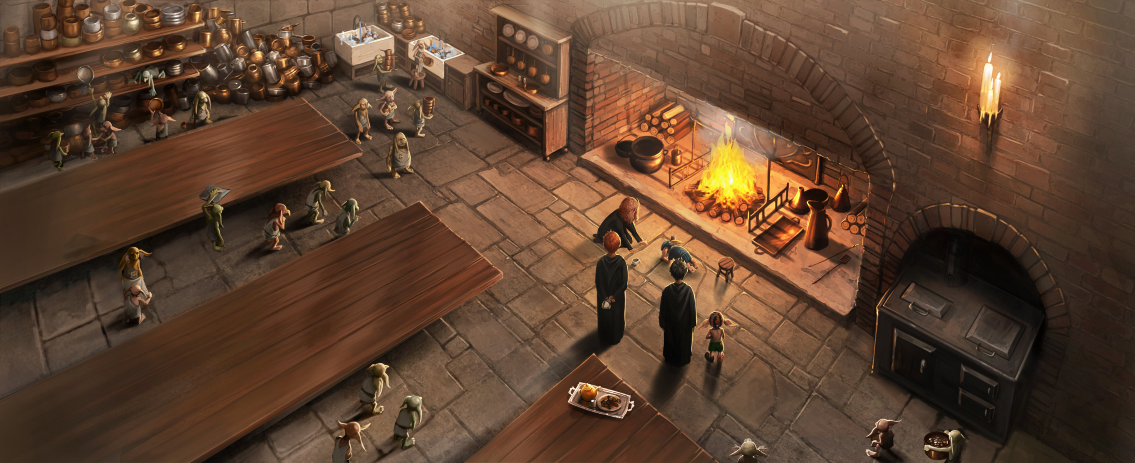 kitchen in hogwarts legacy