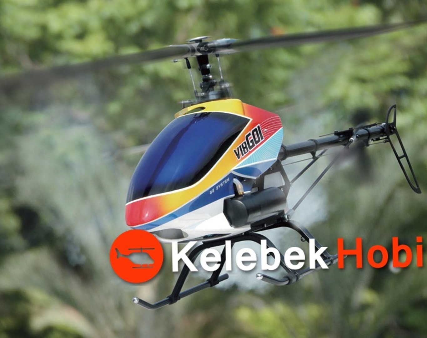 model helikopter benzinli