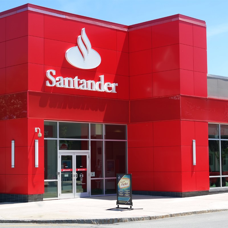 santander bank near me