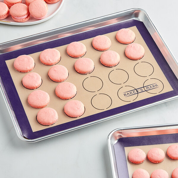 macarons sticking to silicone mat