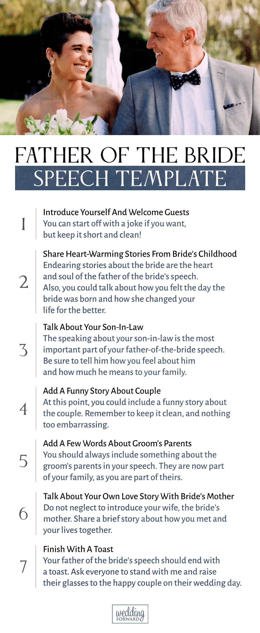 father of the bride speech etiquette