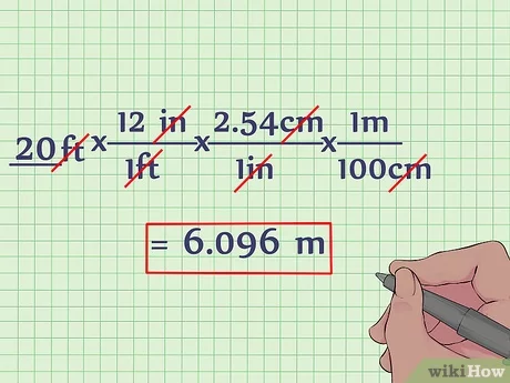 convert 5ft 4 inches to meters