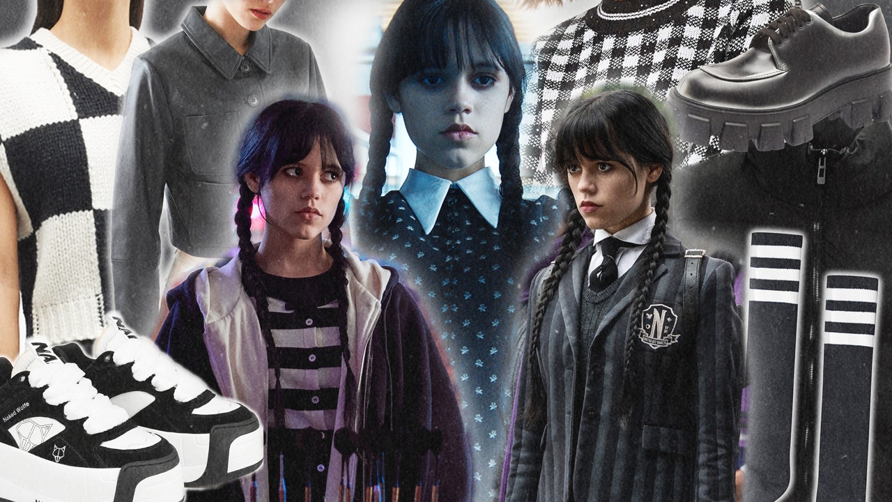 wednesday addams outfits