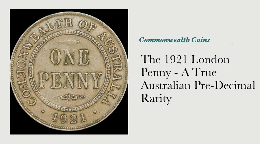 1921 penny australia