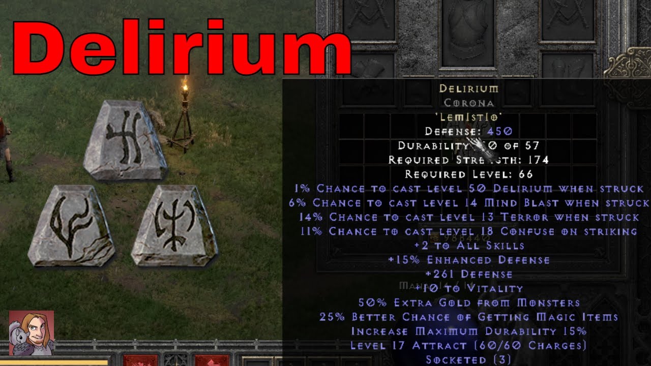 diablo 2 delirium spell