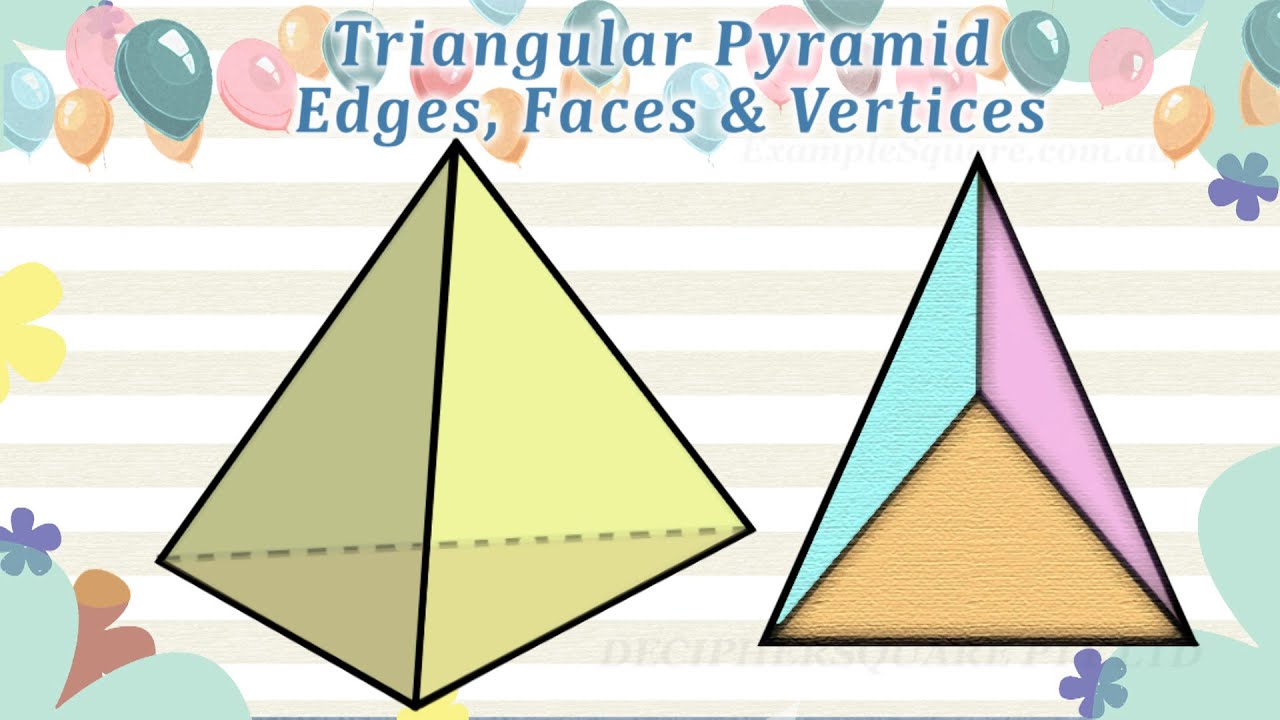 how many corners does a triangular pyramid have