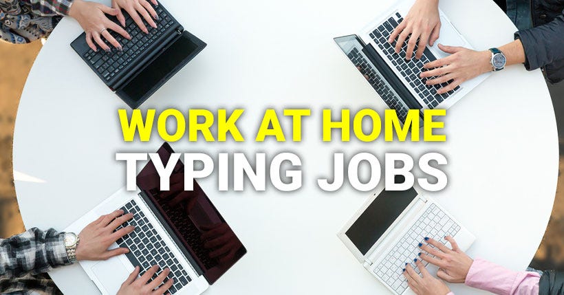 online typing jobs