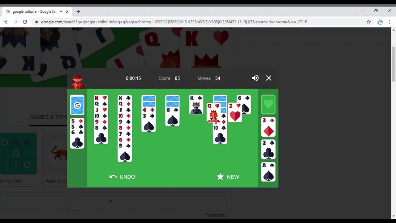 solitaire speedrun