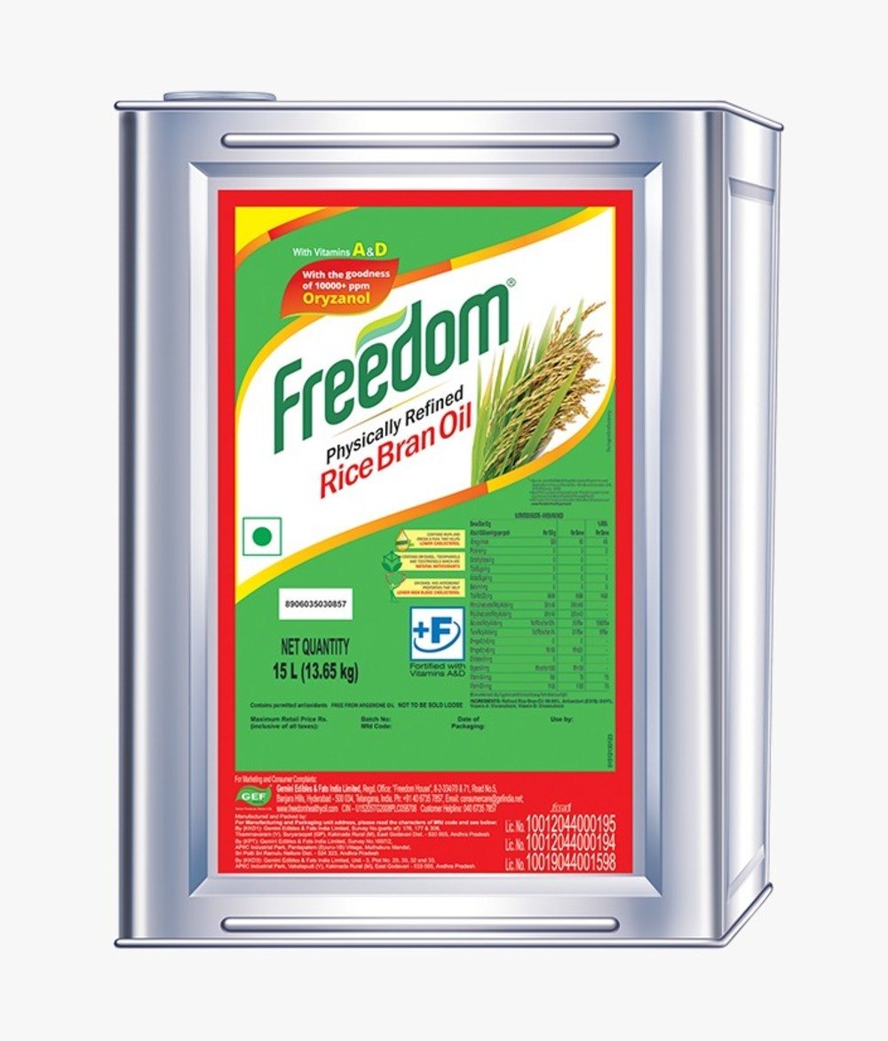 freedom rice bran oil price