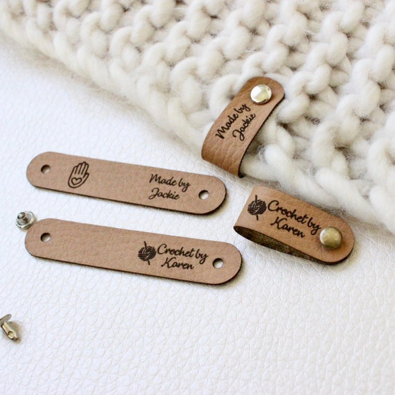 custom knitting labels