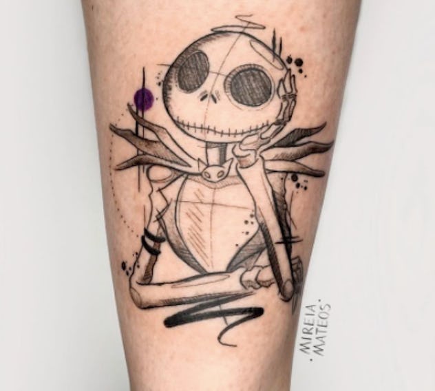 skeleton jack tattoos