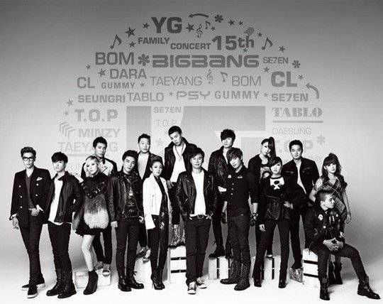 yg entertainment artists