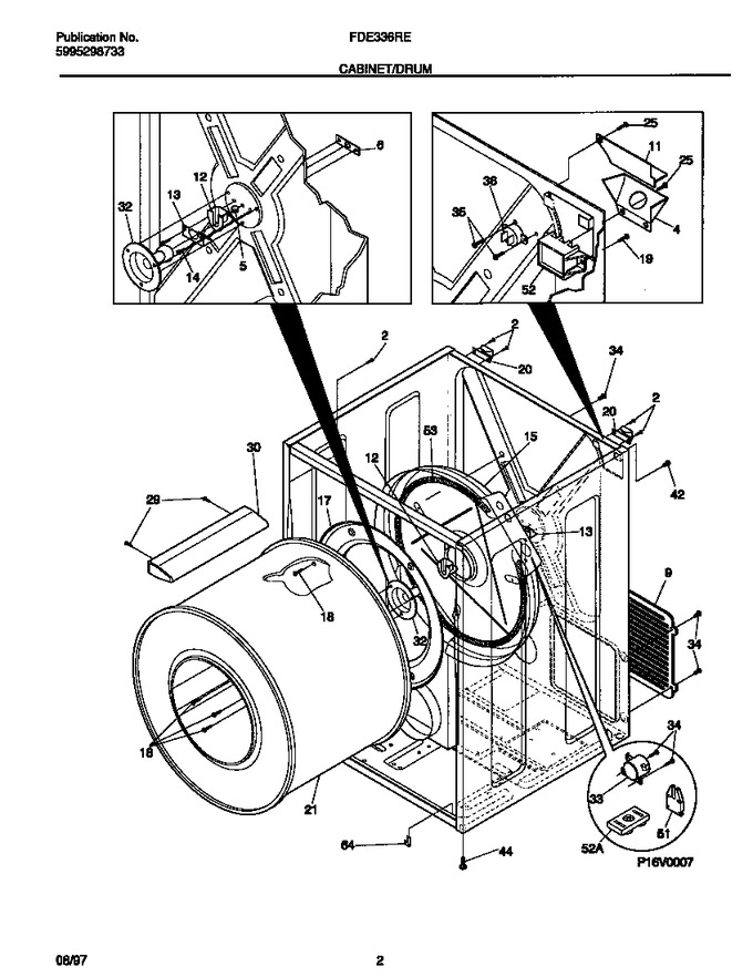 frigidaire dryer parts