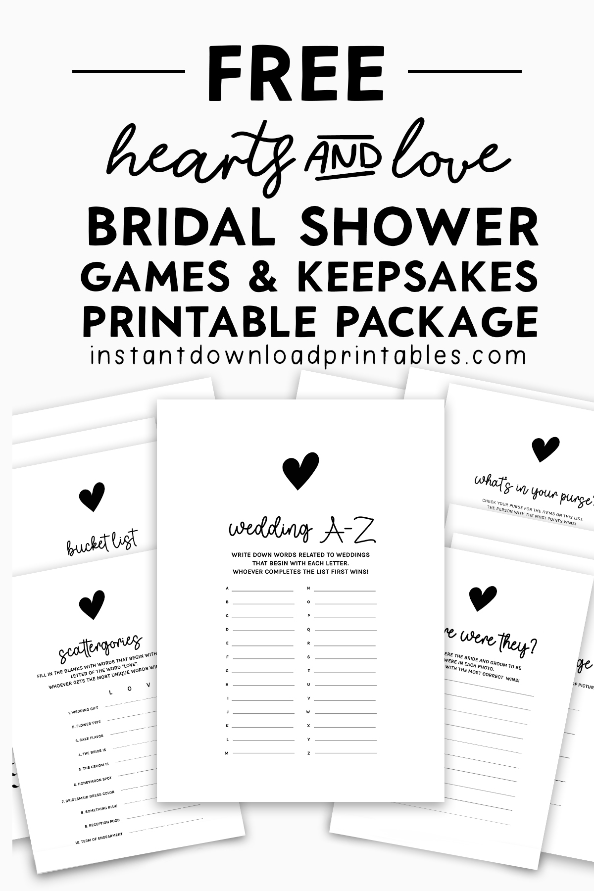 instant printable