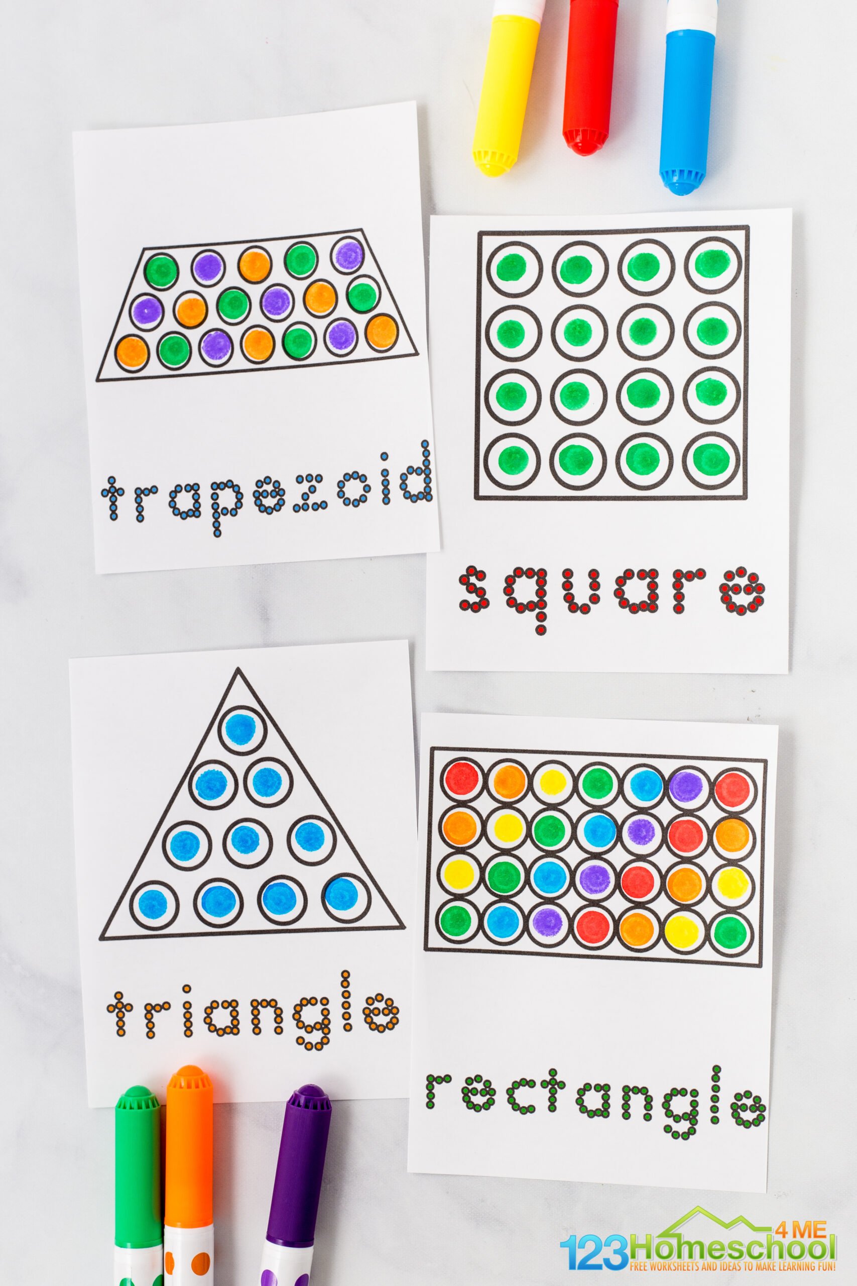 dot marker printables