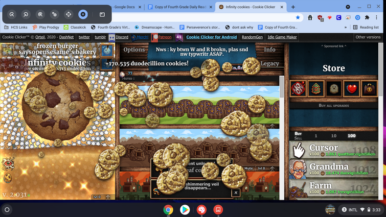 cookie clicker hacks