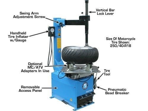 tire changer parts