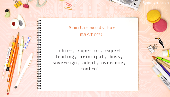 master synonym