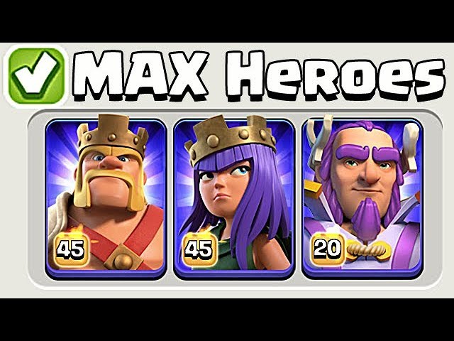 clash of clans th11 max levels