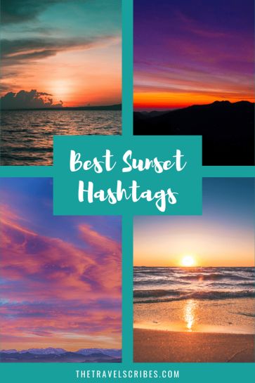 sunsets hashtags