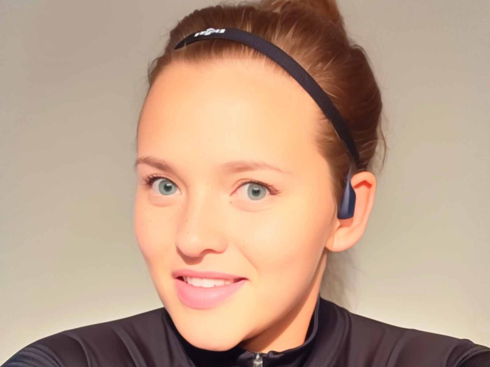 shokz sports headband how to wear