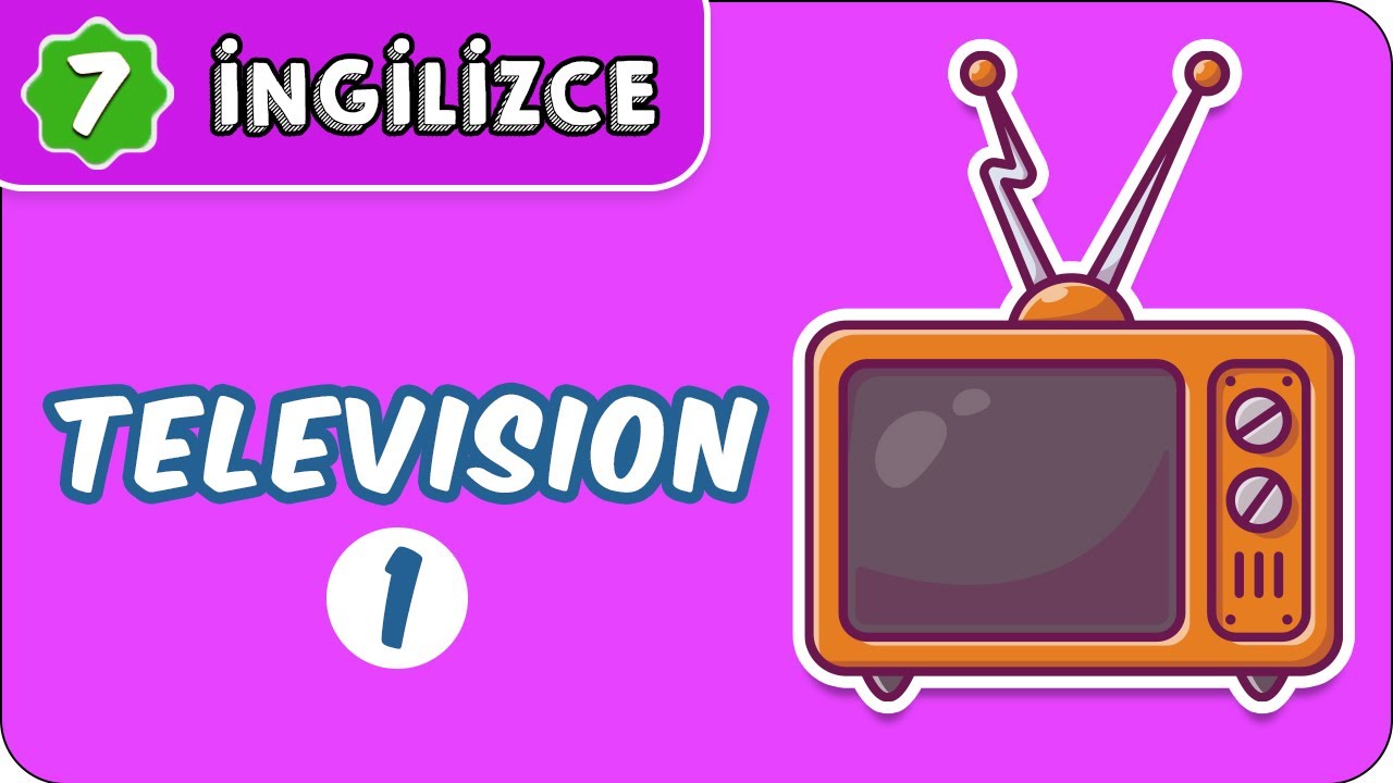 televizyon ingilizcesi nasıl yazılır