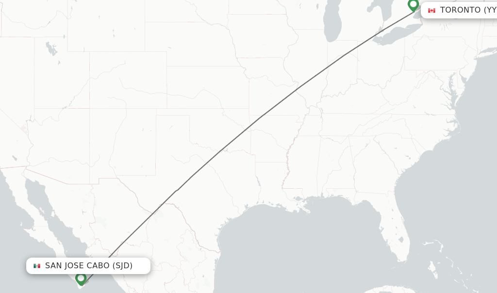 san jose toronto flights