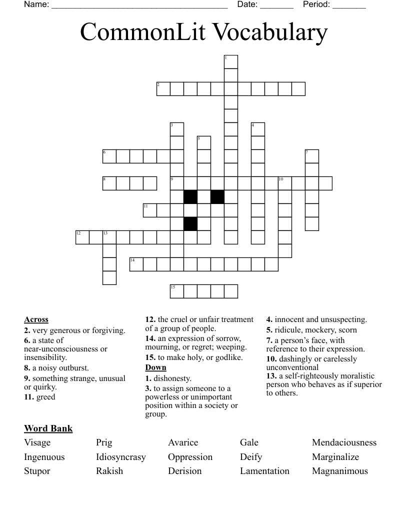 strangely unusually crossword