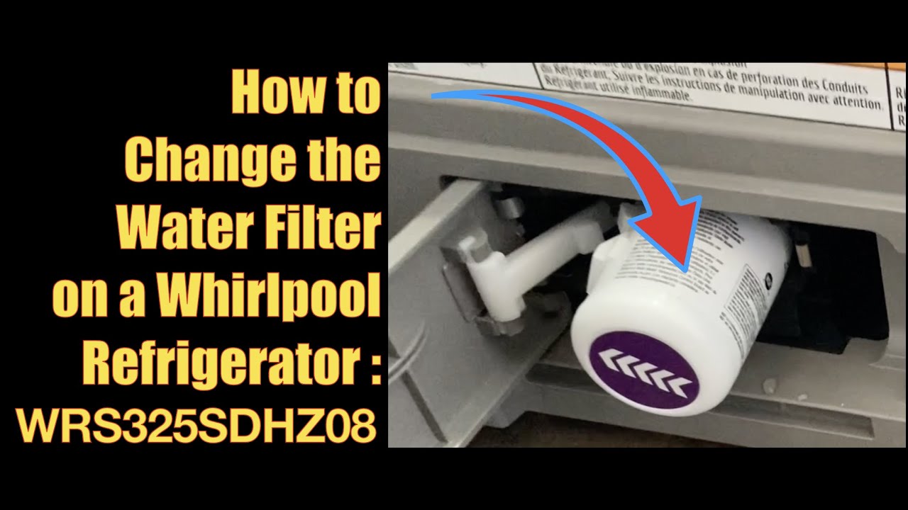 how to replace whirlpool fridge water filter