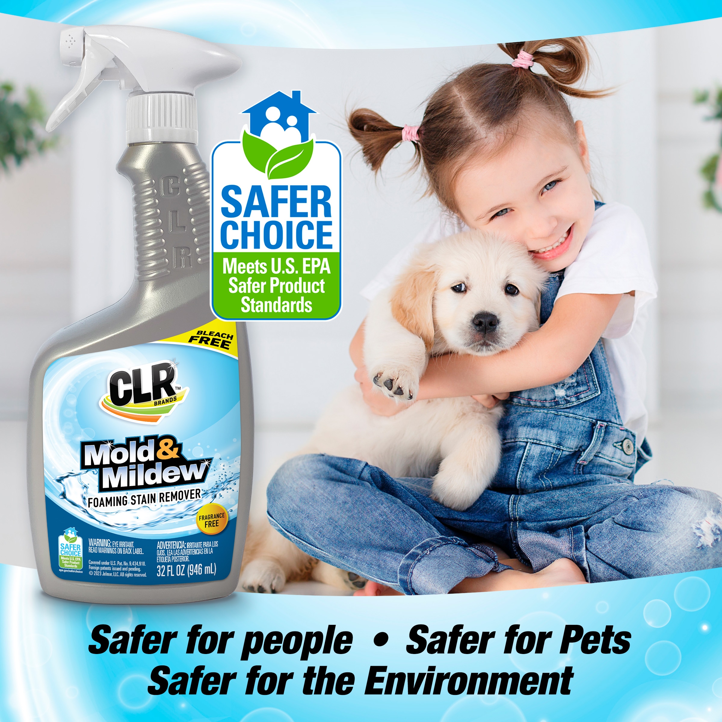 clr mold & mildew clear stain remover